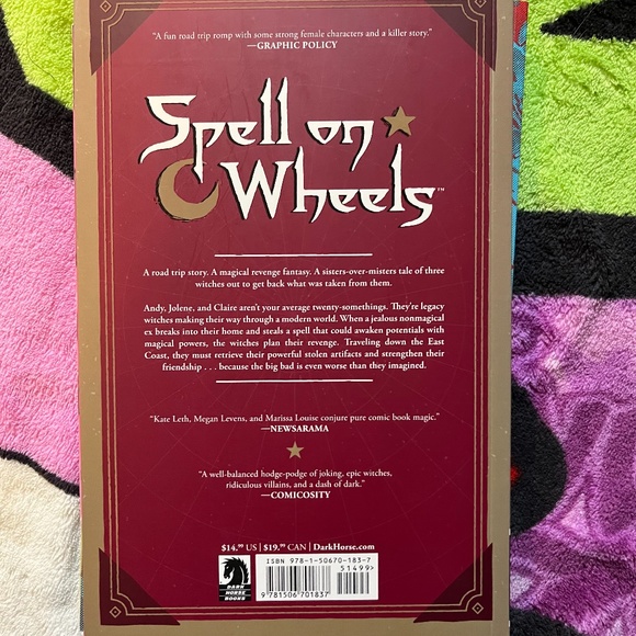 GRAPHIC NOVEL LOT- Spell on Wheels, Rockstars, Plastic - Picture 4 of 4